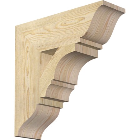 Ekena Millwork Balboa Traditional Rough Sawn Bracket, Douglas Fir, 6"W x 20"D x 20"H BKT06X20X20BOA01RDF